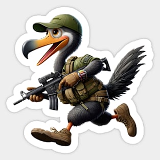 Tactical Dodo Bird Sticker